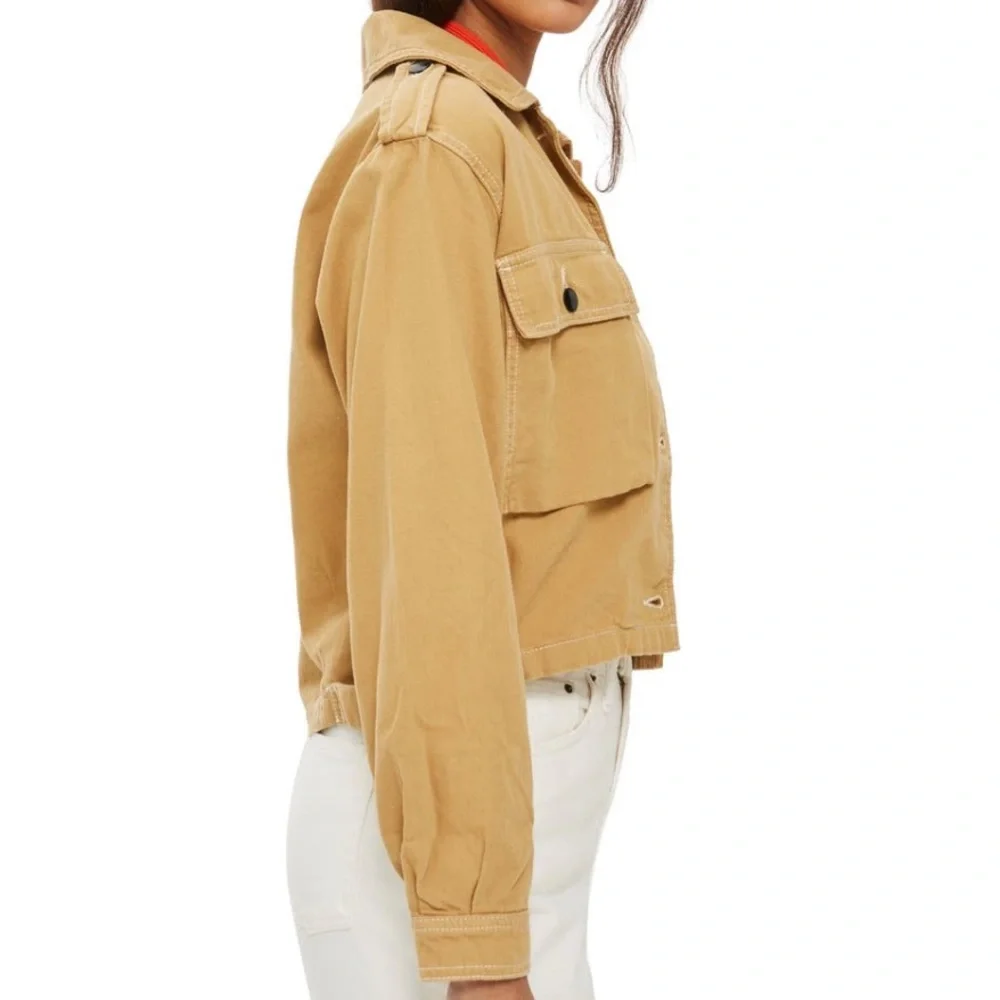 Topshop Topstitch Shacket